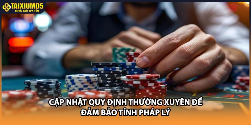 Cập nhật quy định thường xuyên để đảm bảo tính pháp lý